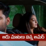 Nindu Noorella Saavasam Serial Today August 27th: ‘నిండు నూరేళ్ల సావాసం’ సీరియల్‌: ఆరు మాటలు విన్న అమర్‌