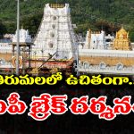 Tirumala VIP Free Darshan:  ఉచితంగా తిరుమల శ్రీవారి వీఐపీ బ్రేక్ దర్శనం కావాలా? అయితే ఇలా చేయండి