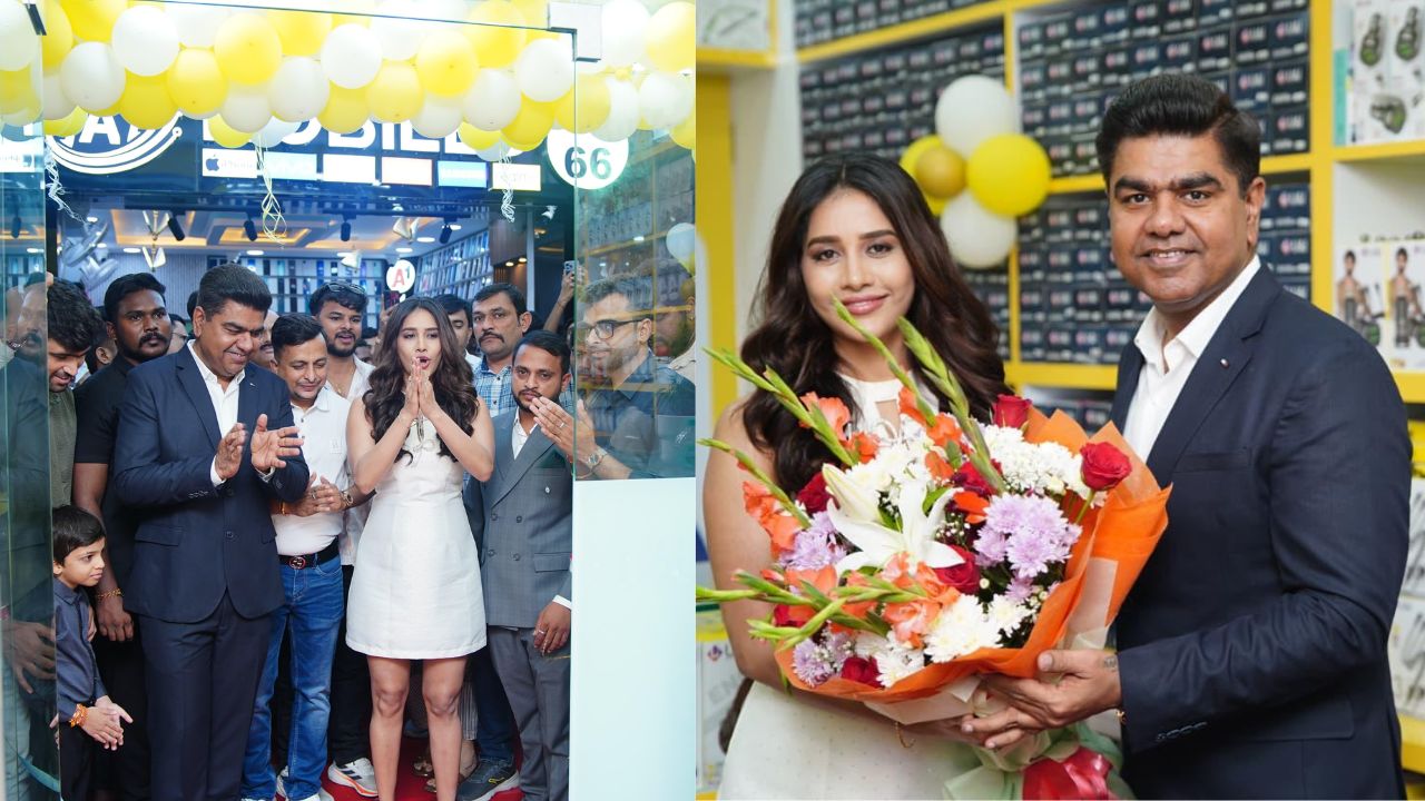 U&I Retail Store: రిటైల్ స్టోర్ ప్రారంభోత్సవంలో మెరిసిన నభా నటేష్!