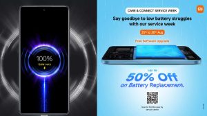 Xiaomi Battery Replacement: రెడ్‌మీ, పోకో ఫోన్స్ బ్యాటరీ రీప్లేస్‌మెంట్‌పై 50 శాతం డిస్కౌంట్.. ఆఫర్ కొద్ది రోజులు మాత్రమే