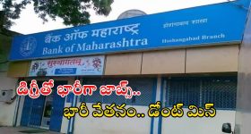 Bank of Maharashtra: డిగ్రీ అర్హతతో 500 ఉద్యోగాలు.. జీతమైతే అక్షరాల రూ.93,960.. ఇంకెందుకు ఆలస్యం