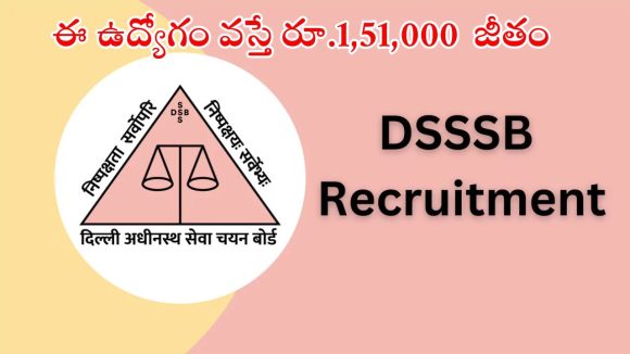 DSSSB Recruitment: అద్భుతమైన అవకాశం.. ఇంటర్ పాసైతే చాలు.. ఈ ఉద్యోగాలకు అప్లై చేసుకోవచ్చు..