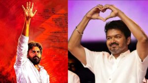 Tvk Party – Pawan Kalyan: పవన్ కళ్యాణ్ చేతిలో విజయ్ టీవీకే పార్టీ జెండా?