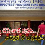EPFO: ఎంప్లాయిస్‌ ప్రావిడెంట్‌ ఫండ్‌ ఆర్గనైజేషన్‌లో ఉద్యోగాలు.. డిగ్రీ పాసైతే చాలు, నో కాంపిటేషన్