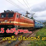 Indian Railway: ఇండియన్ రైల్వేలో 3115 అప్రెంటీస్ పోస్టులు, విద్యార్హతల్లో మెరిట్ ఉంటే చాలు..!