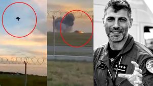 Fighter Jet Crashes: కూలిన ఎఫ్-16 యుద్ధ విమానం.. స్పాట్‌లోనే పైలట్ మృతి