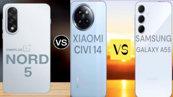Galaxy A55 vs Xiaomi 14 CIVI vs OnePlus Nord 5: మూడు ఫోన్లలో ఏది బెటర్.. విన్నర్ ఎవరెంటే?