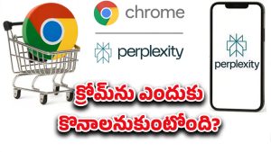 Offer to Google Chrome: గూగుల్ క్రోమ్‌పై కన్నేసిన పర్‌ప్లెక్సిటీ.. 34.5 బిలియన్ డాలర్ల ఆఫర్