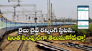 Train Running Status: రైలు లైవ్ రన్నింగ్ స్టేటస్ ఇన్ని రకాలుగా తెలుసుకోవచ్చా? ఇన్నాళ్లు ఈ విషయం తెలియక…