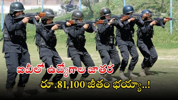 Intelligence Bureau: ఐబీలో జూనియర్ ఇంటెలిజెన్స్ ఆఫీసర్ ఉద్యోగాలు.. డిగ్రీ పాసైతే చాలు బ్రో.. సూపర్ ఛాన్స్ ఇది..!