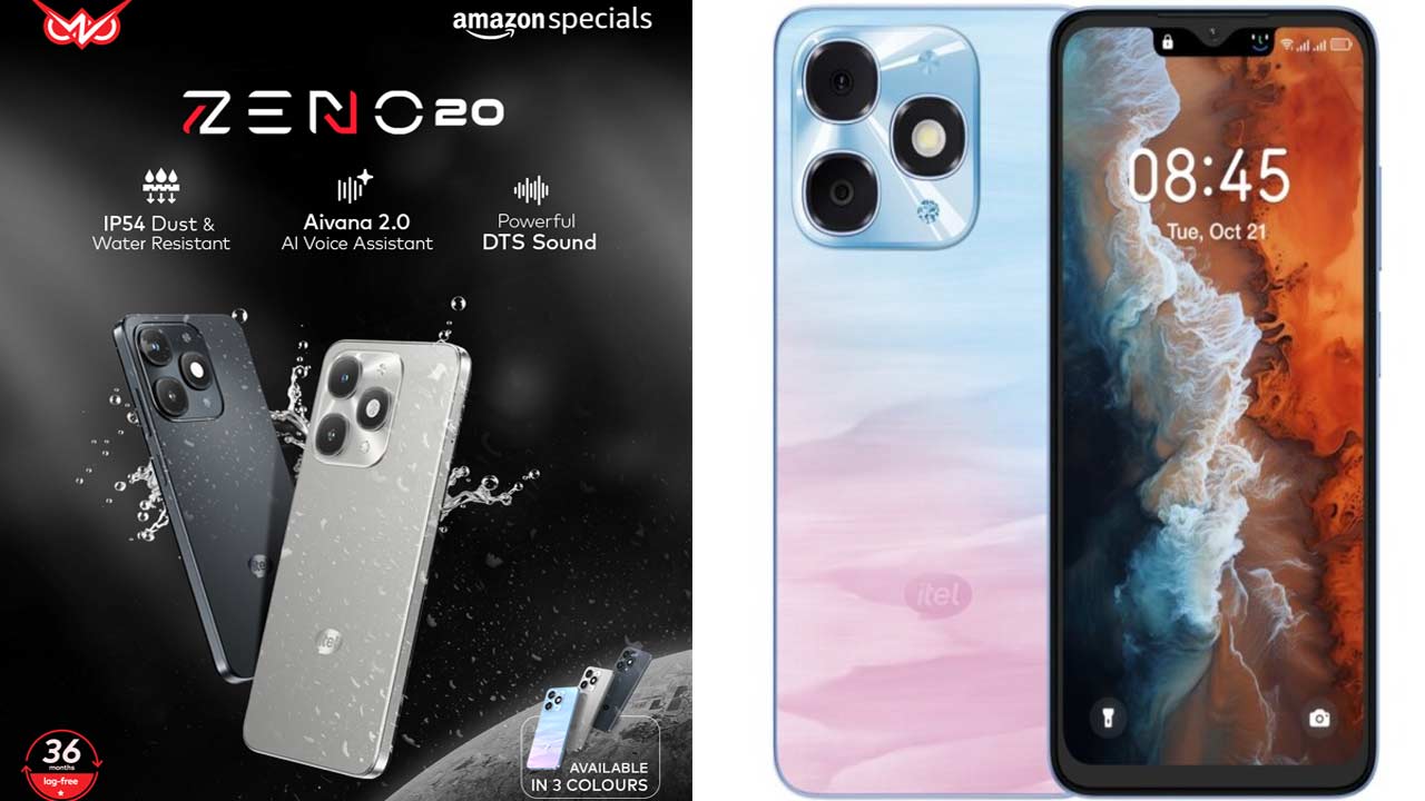 itel ZENO 20: రూ.5999కే స్మార్ట్ ఫోన్.. 5,000mAh భారీ బ్యాటరీతో ఐటెల్ జెనో 20 లాంచ్