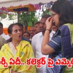 MLA Madhavi Reddy: కుర్చీకోసం కలెక్టర్ పై ఎమ్మెల్యే ఫైర్.. చివరకు నిలబడే..
