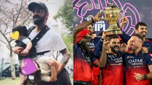 Kohli’s son: కోహ్లీ కొడుకు పుట్టిన గడియపై రచ్చ.. RCB ప్లేయర్ల జట్లే ఛాంపియన్స్