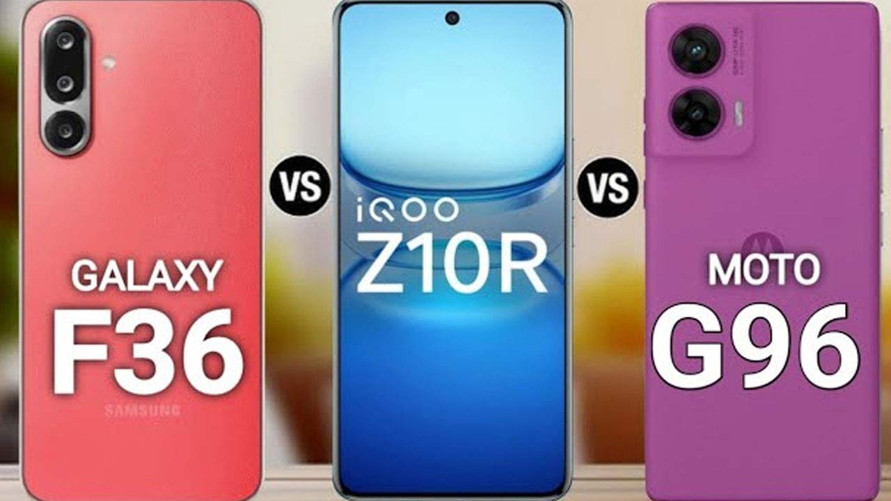 iQOO Z10R vs Moto G96 vs Galaxy F36: మిడ్ రేంజ్‌లో విన్నర్ ఎవరు?