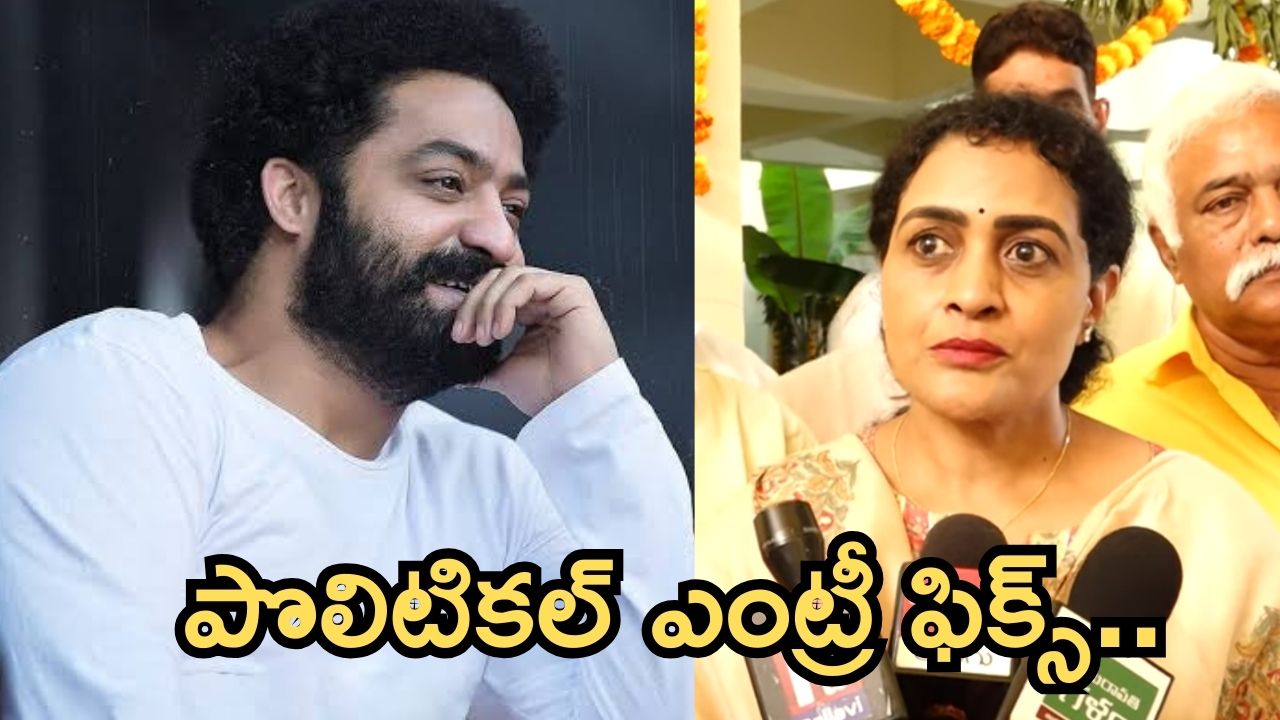 NTR: జూనియర్ ఎన్టీఆర్ రాజకీయాల్లో ఎంట్రీ ఇచ్చేది అప్పుడే, అత్త సుహాసిని క్లారిటీ