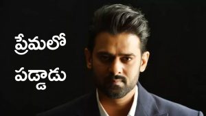 Prabhas: క్రిస్టియన్ అమ్మాయితో లవ్ లో పడ్డ ప్రభాస్, ఇదెక్కడి ట్విస్ట్ సామి