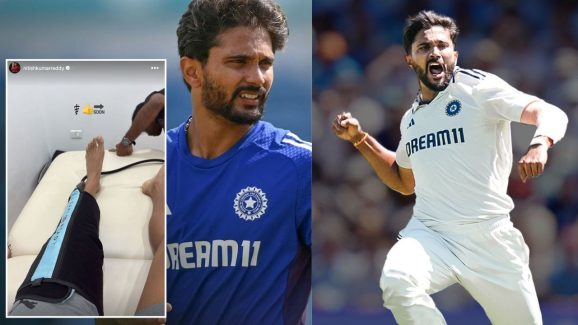 Nitish Kumar Reddy Injury: ఆస్పత్రి బెడ్‌పై నితీశ్ కుమార్ రెడ్డి.. అసలేం ప్రమాదమంటే