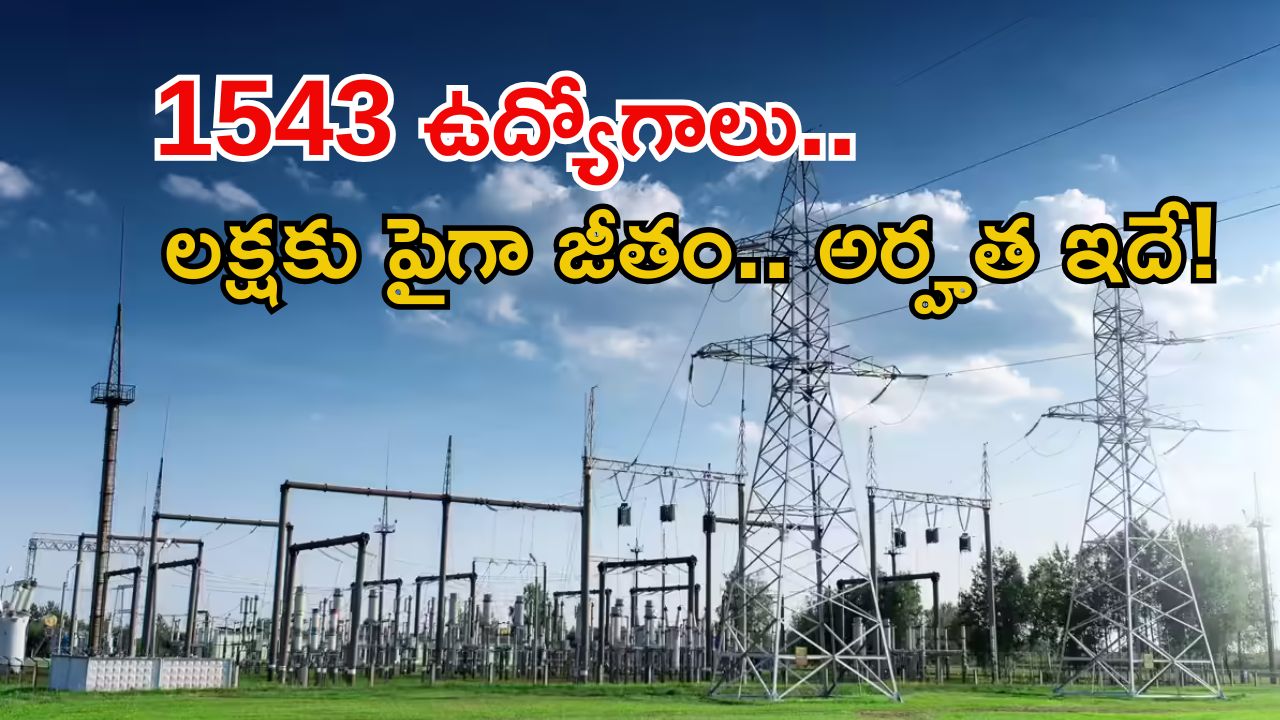 PGCIL Notification: పీజీసీఐఎల్‌లో 1543 ఉద్యోగాలు.. లక్షకు పైగా జీతం, ఈ క్వాలిఫికేషన్ ఉంటే చాలు..!