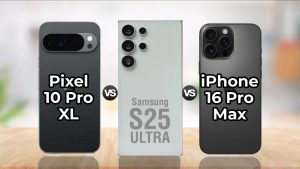 Pixel 10 Pro XL vs Galaxy S25 Ultra vs iPhone 16 Pro Max: స్మార్ట్‌ఫోన్ దిగ్గజాల మధ్య హోరాహోరీ.. విన్నర్ ఎవరు?