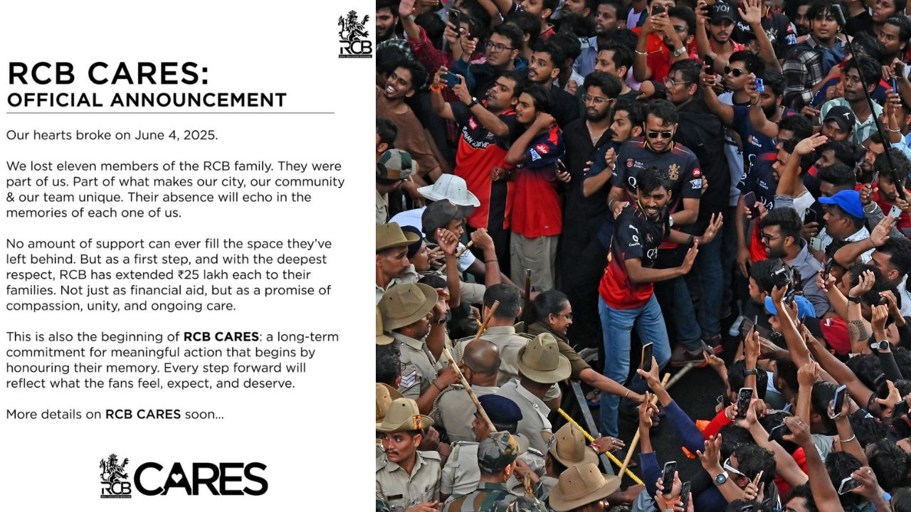 RCB: ఒక్కో కుటుంబానికి రూ.25 లక్షలు.. చిన్న స్వామి ఘటనపై RCB మరో షాకింగ్ పోస్ట్