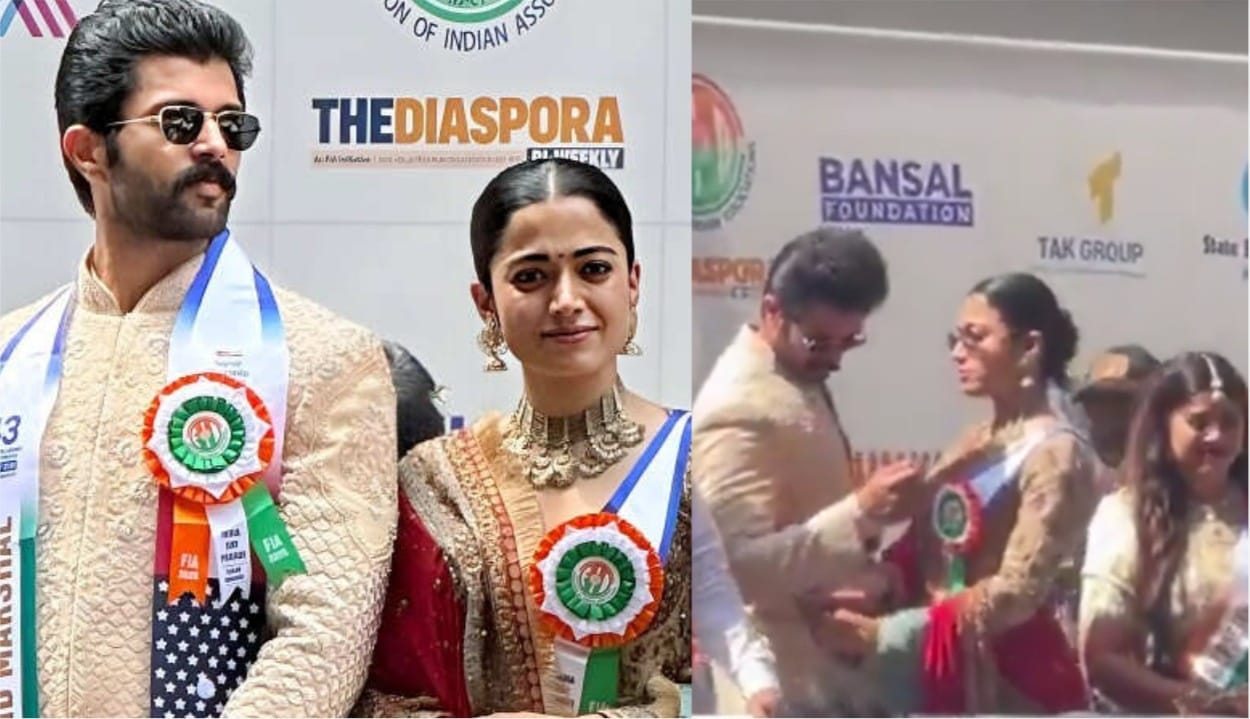 Rashmika: అందరి ముందు విజయ్‌తో అలాంటి పని చేసిన రష్మిక.. వీడియో వైరల్