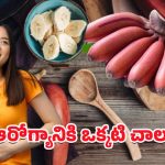 Red Banana: ఎర్రటి అరటి పండు ఎప్పుడైనా తిన్నారా? కనబడితే వెంటనే కొనేయండి!