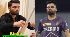 Rinku Singh: పాపం రింకూ... తన బ్యాట్ కు రాఖీ కట్టుకుని ఎంజాయ్ చేస్తున్నాడుగా