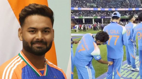 Rishabh Pant : గిల్ ప్రైవేట్ పార్ట్స్ ను టచ్ చేసిన రిషబ్ పంత్.. వీడియో వైరల్