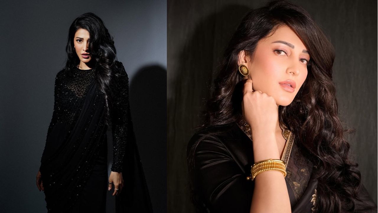 Shruti Haasan: బ్లాక్ కలర్ సెంటిమెంట్ వెనక ఇంత కథ ఉందా?