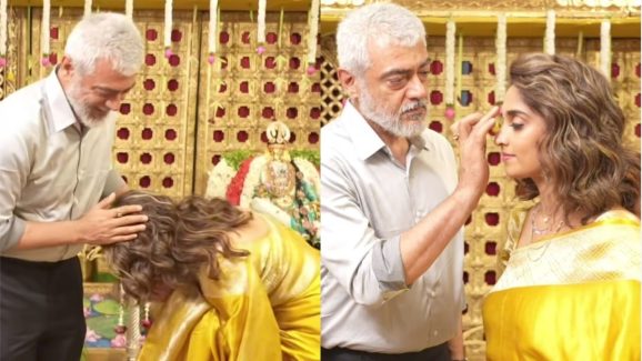 Ajith -Shalini: నా హృదయాన్ని కరిగించావ్.. అజిత్ కాళ్ళు మొక్కిన షాలిని..