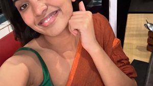 Shivatmika Photos: చీరలో బాపు బొమ్మల హోయలు పోతున్న శివాత్మిక..