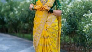 Shobha Shetty: సాంప్రదాయ దుస్తుల్లో మహాలక్ష్మిలా కనిపిస్తున్న శోభా శెట్టి!