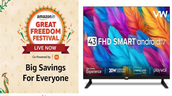 Amazon Freedom Sale 2025: 43 ఇంచ్ స్మార్ట్ టీవీలపై బెస్ట్ డీల్స్ ఇవే..