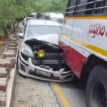 Tirumala accident: తిరుమల ఘాట్ రోడ్‌లో ఘోర ప్రమాదం.. ఆ దేవదేవుడే కాపాడినట్లే!