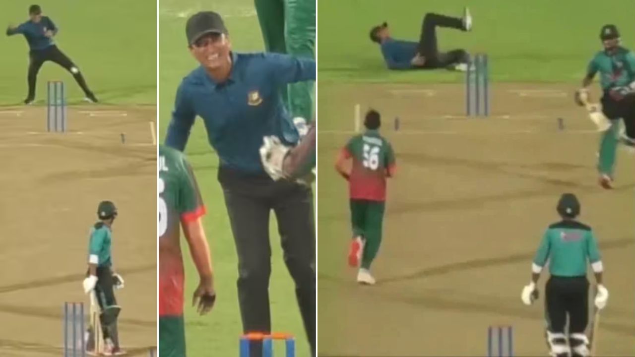 Umpire Injured: ఎంతకు తెగించార్రా… ఏకంగా అంపైర్  ప్రైవేట్ పార్ట్స్ పైనే  దాడి చేసిన బంగ్లా ప్లేయర్లు