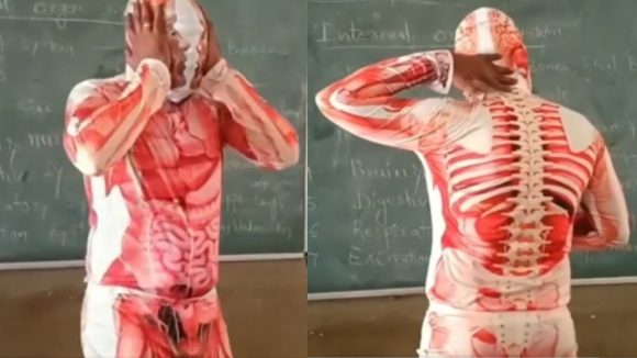 Mancherial Teacher: వెరైటీగా క్లాస్ కు వచ్చిన టీచర్.. విద్యార్థులు షాక్.. ఎక్కడంటే?