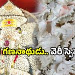 Vinayaka Chavithi 2025: వినాయక చవితి స్పెషల్.. శంఖుల గణనాథుడు భక్తులను.. తెగ ఆకట్టుకుంటున్నాడు!