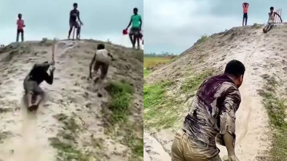 Watch Video : ఇదెక్కడి క్రికెట్ రా.. ఇలా ఆడితే అస్సలు రన్ అవుట్ కాబోరు