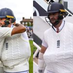 Woaks one hand batting : ఒంటి చేతితో బ్యాటింగ్ చేసిన క్రిస్ వోక్స్.. 1986లో స‌లీం మాలిక్ ఇలాగే..!