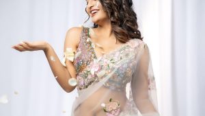 Ananya Nagalla: ఉల్లిపొర లాంటి చీరలో అనన్య ఘాటు అందాల షో, ఫిదా అవుతున్న నెటిజన్స్‌