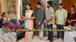 Gundeninda GudiGantalu Today episode: బాలును మార్చుకోవడం కోసం మీనా ప్రయత్నం.. షాకిచ్చిన ప్రభావతి..అయ్యో పాపం..