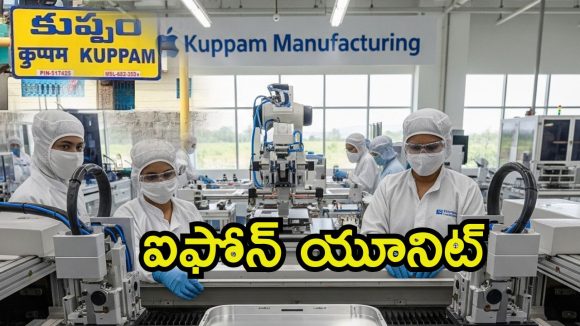 iPhone Unit: కుప్పం ప్రాంతానికి మహార్థశ.. ఐఫోన్ ఛాసిస్ తయారీ, ముందుకొచ్చిన ఆ కంపెనీ
