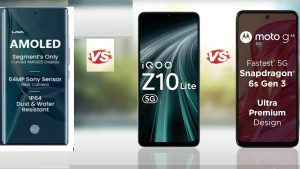 Lava AMOLED 2 vs Moto G45 vs iQOO Z10 Lite: రూ.15000 బడ్జెట్‌లో కొత్త ఫోన్లు.. ఏది కొనుగోలు చేయాలంటే?