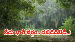 Rain Alert: అల్పపీడనం ఎఫెక్ట్.. రాష్ట్రంలో  మరో మూడు రోజులు కుండపోత వర్షాలు..