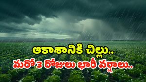 Heavy Rains: రాష్ట్రంలో కుమ్మేస్తున్న వర్షం.. ఈ జిల్లాల్లో  ఉరుములు, మెరుపులు, పిడుగులు పడే ఛాన్స్!