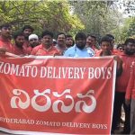 Zomato Boys: ఉప్పల్‌లో రోడ్డెక్కిన జొమోటో డెలివరీ బాయ్స్…
