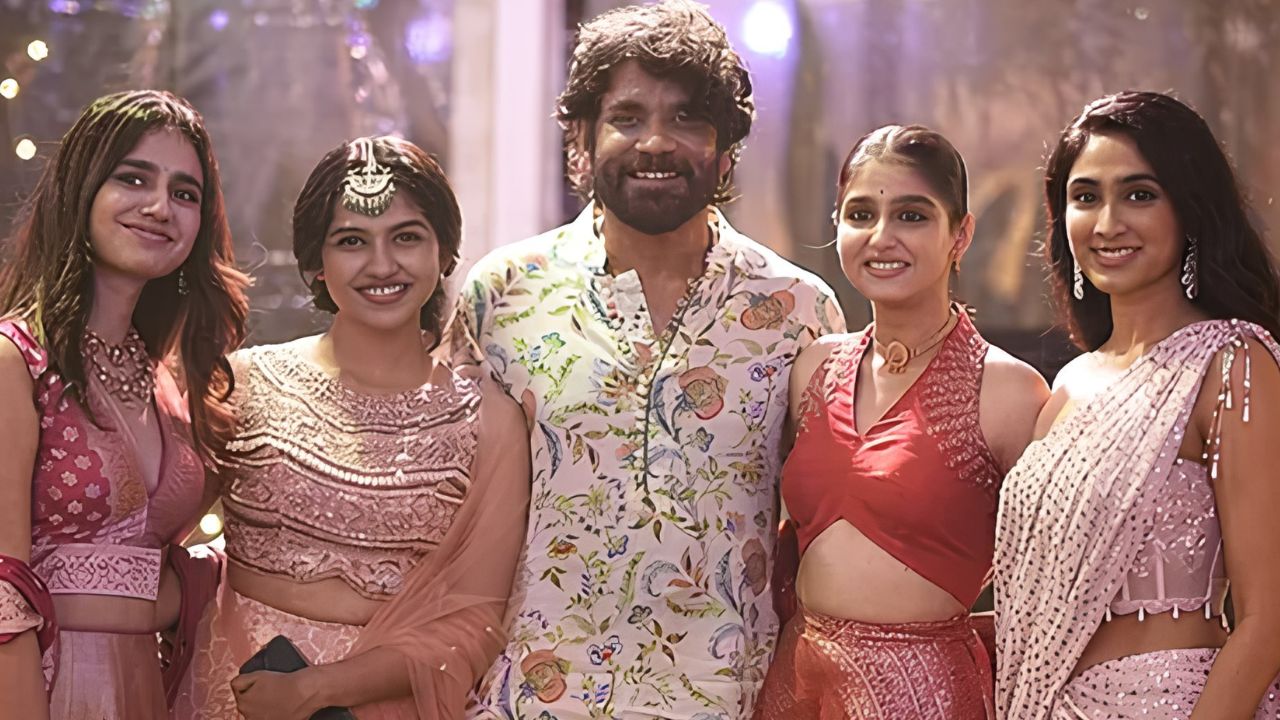 Akkineni Nagarjuna: కుర్ర హీరోయిన్స్ తో కింగ్.. లక్ అంటే మన్మథుడిదే