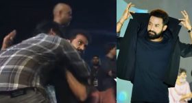 NTR:  కాళ్ళ మీద పడ్డ అభిమాని.. ఎన్టీఆర్ ఏం చేసాడంటే