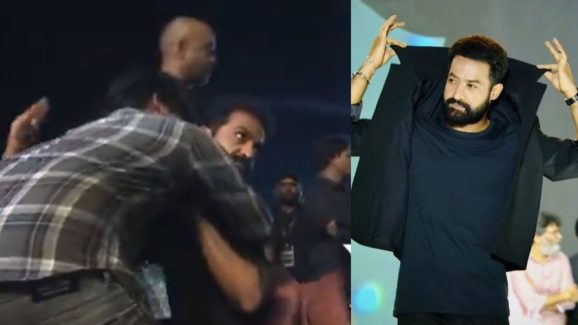 NTR:  కాళ్ళ మీద పడ్డ అభిమాని.. ఎన్టీఆర్ ఏం చేసాడంటే