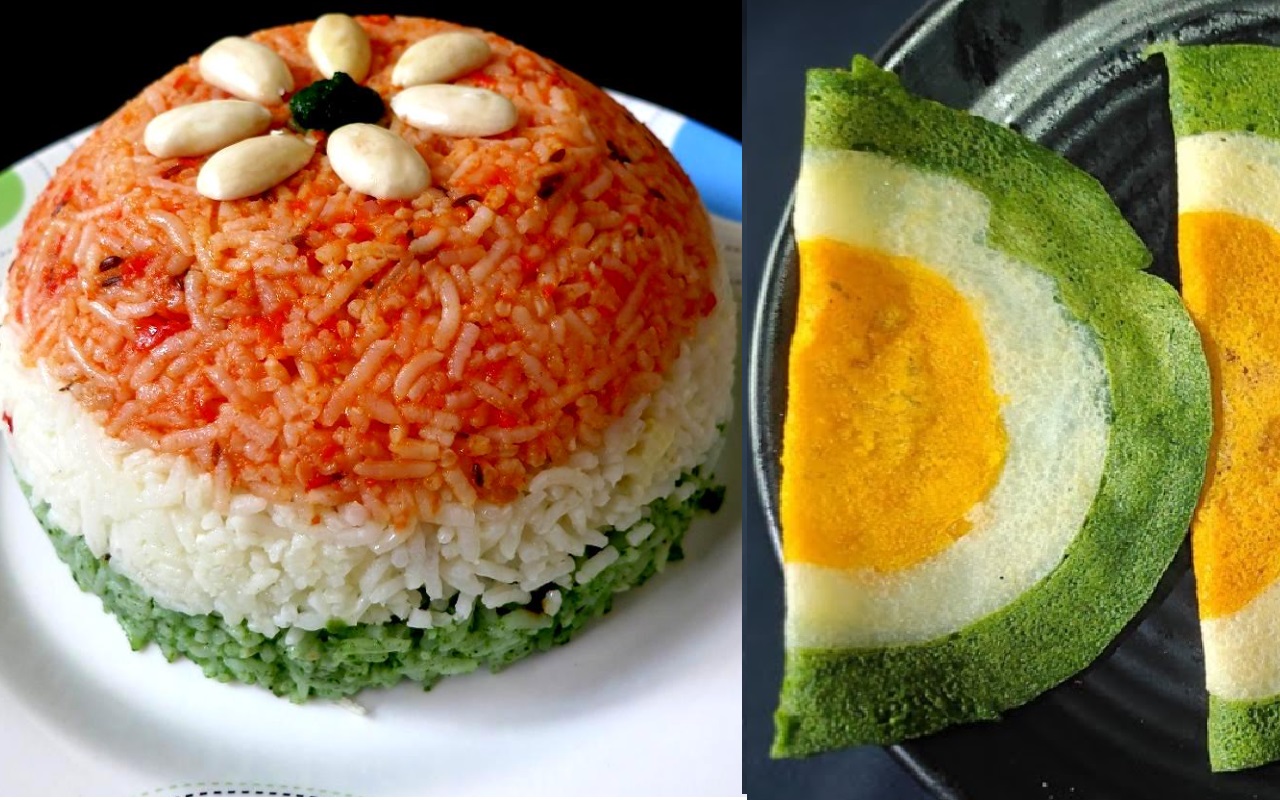 Independence day Recipes: ఇండిపెండెన్స్ డేకు మూడు రంగుల్లో పులావ్, దోశ చేసి దేశభక్తిని చాటుకోండి